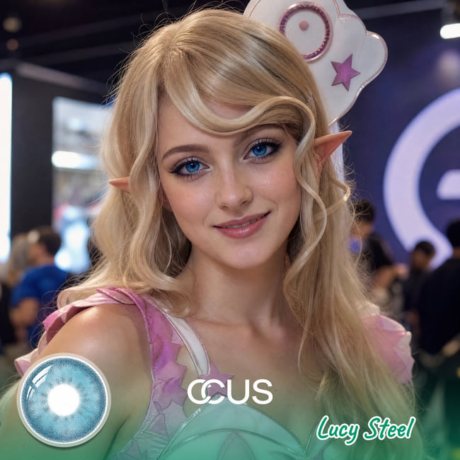 Lucy Steel Cosplay Contact Lenses | CCUS Eyewear