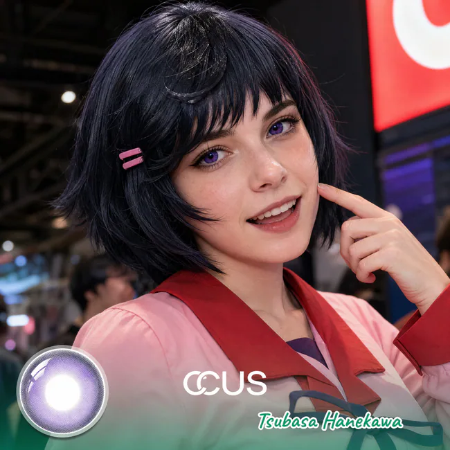 MONO : Tsubasa Hanekawa Cosplay Contact Lenses | CCUS Eyewear