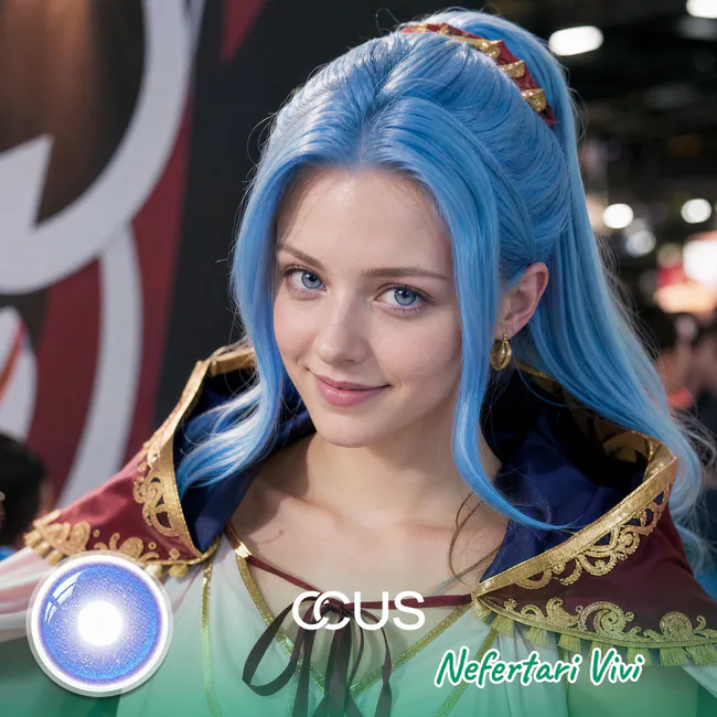 OP : Nefertari Vivi Cosplay Contact Lenses | CCUS Eyewear