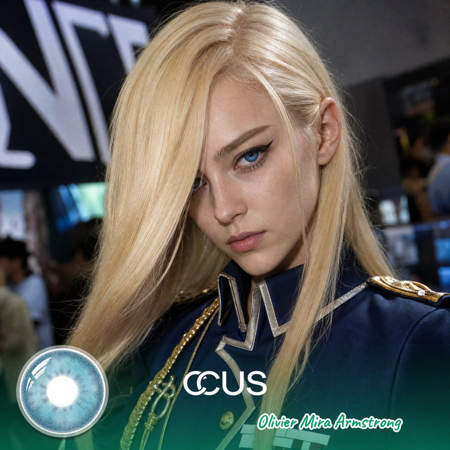 Fa : Olivier Mira Armstrong Cosplay Contact Lenses | Ccus Eyewear