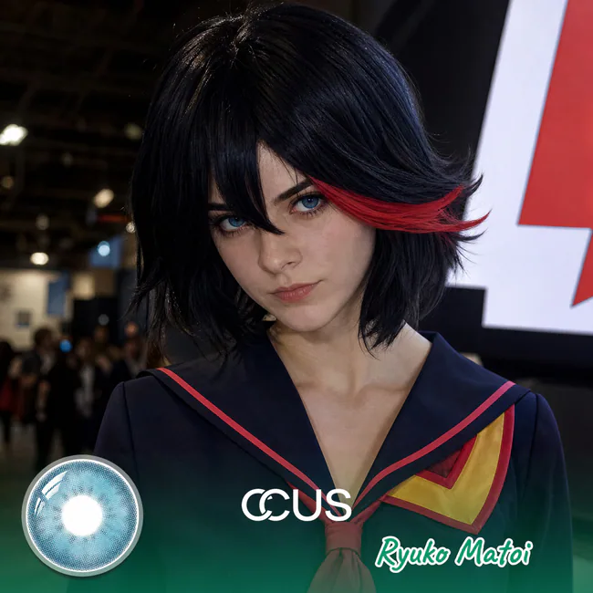 Ryuko Matoi Cosplay Contacts | CCUS Eyewear