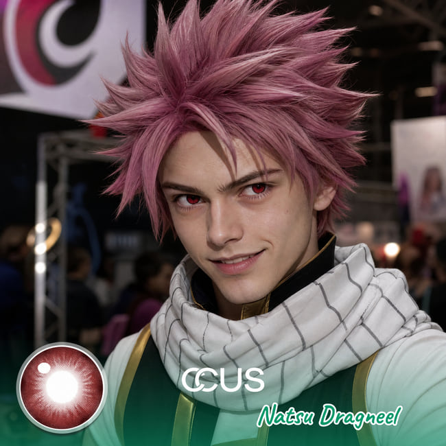 Natsu Dragneel Cosplay Contacts | CCUS Eyewear