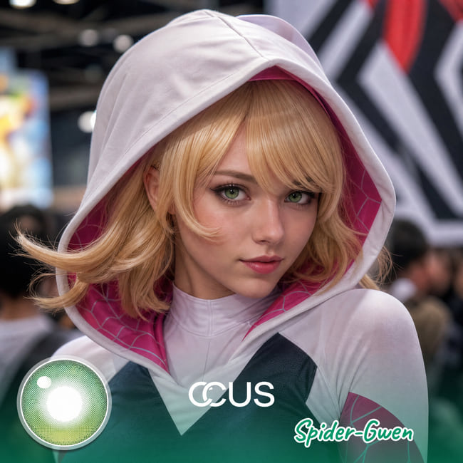 Spider Gwen Cosplay Contacts | CCUS Eyewear