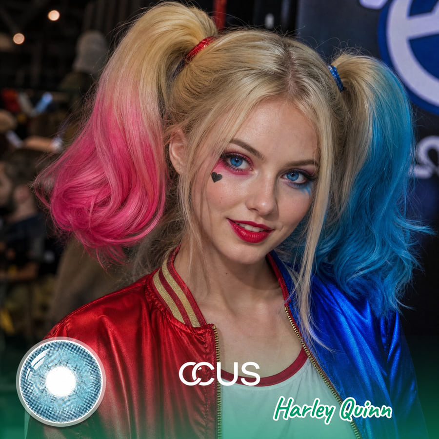 Harley Quinn Cosplay Contacts | Ccus Eyewear