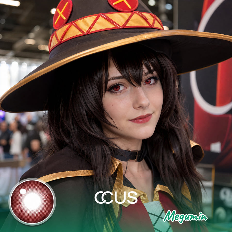 Megumin Cosplay Contacts | Ccus Eyewear