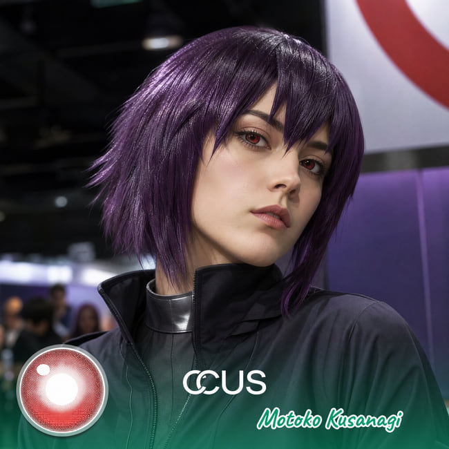 Motoko Kusanagi Cosplay Contacts | CCUS Eyewear