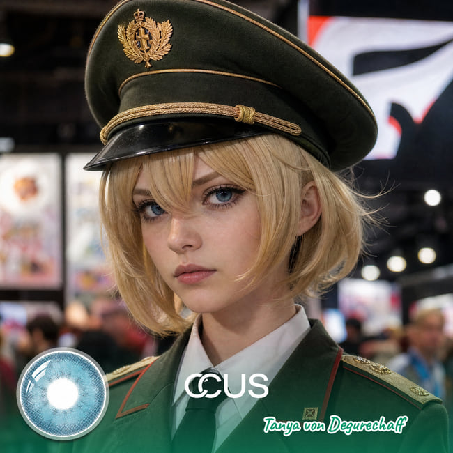 Tanya von Degurechaff Cosplay Contacts | CCUS Eyewear