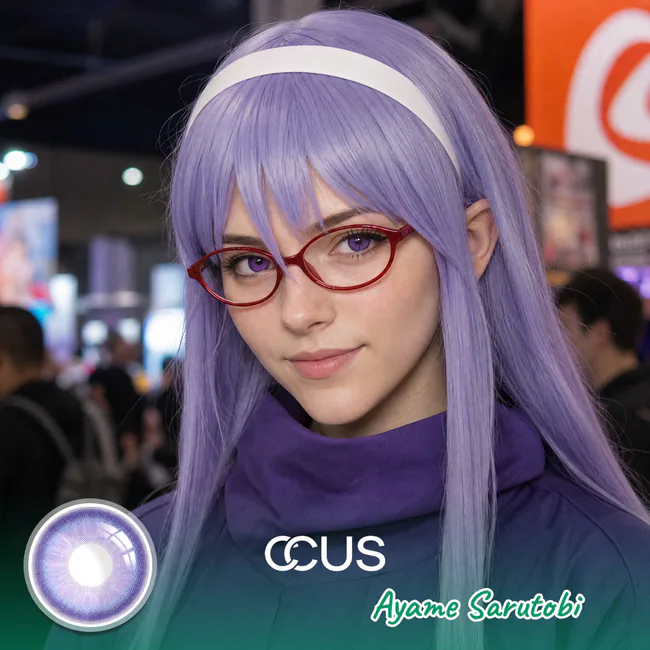 Ayame Sarutobi Cosplay Contact Lenses | CCUS Eyewear