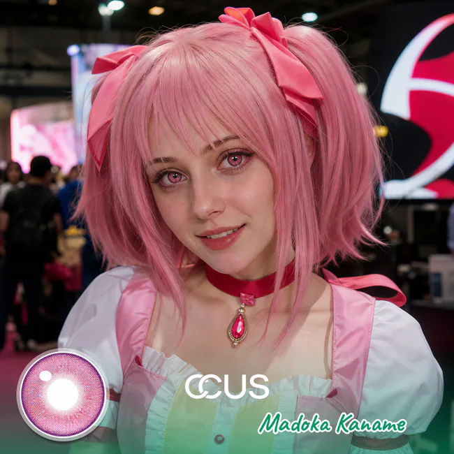 Madoka Kaname Cosplay Contacts | CCUS Eyewear