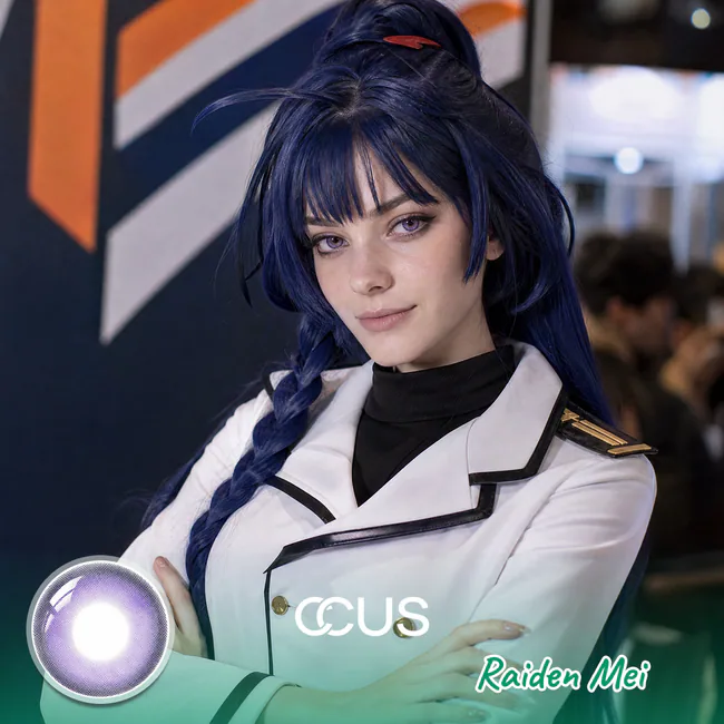 Raiden Mei Cosplay Contact Lenses | CCUS Eyewear