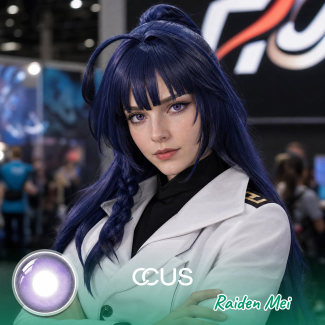 Raiden Mei Cosplay Contact Lenses | CCUS Eyewear