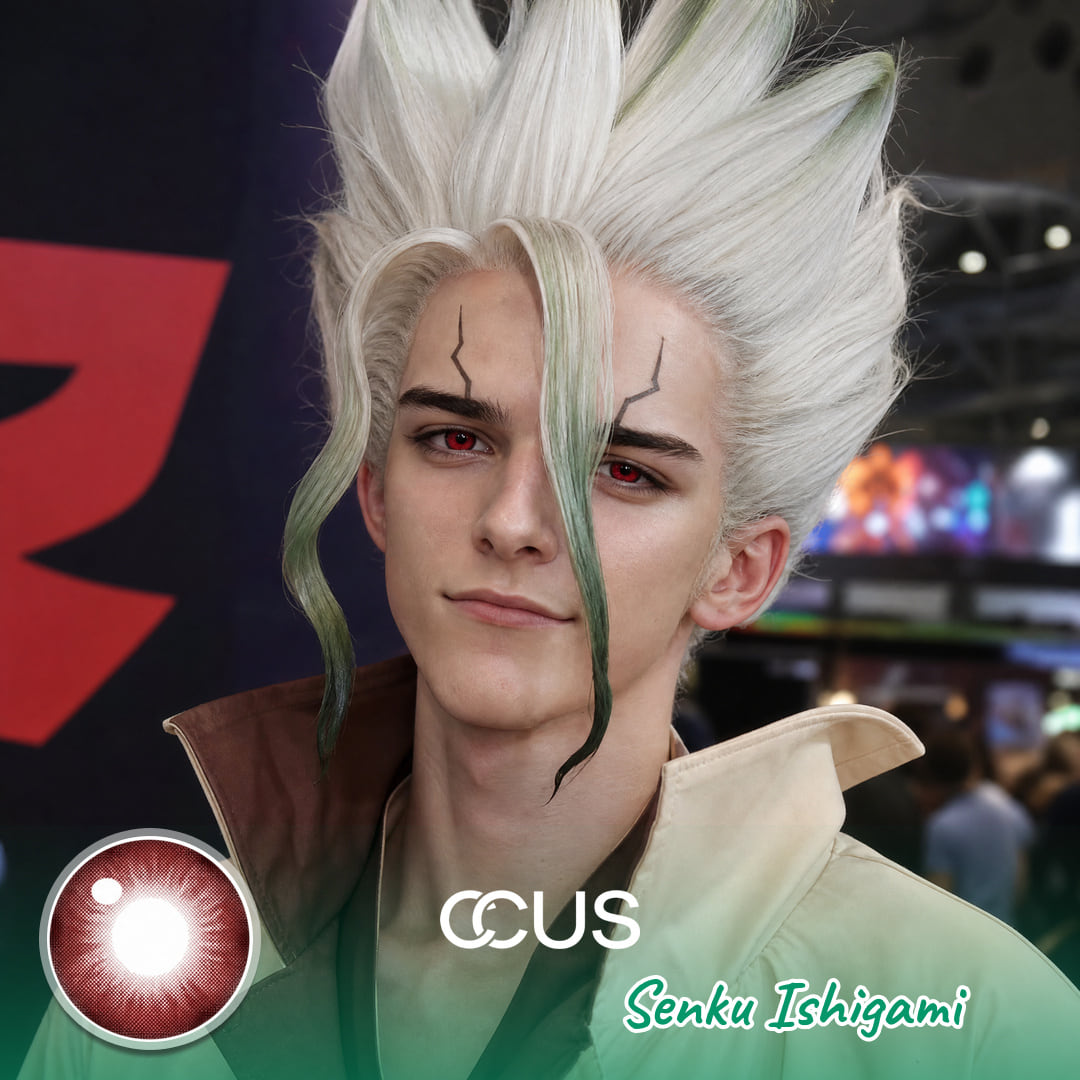Senku Ishigami Cosplay Contacts | CCUS Eyewear