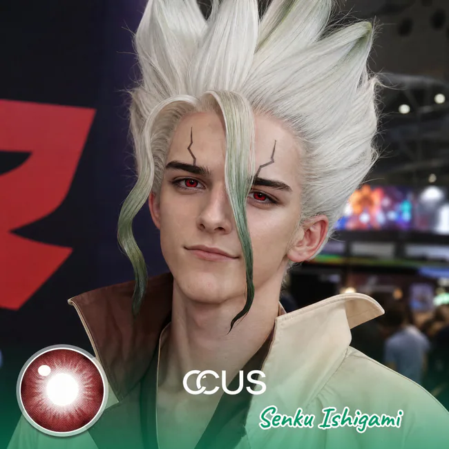 Senku Ishigami Cosplay Contacts | CCUS Eyewear