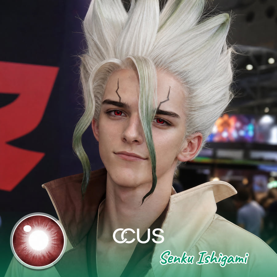 Senku Ishigami Cosplay Contacts | Ccus Eyewear
