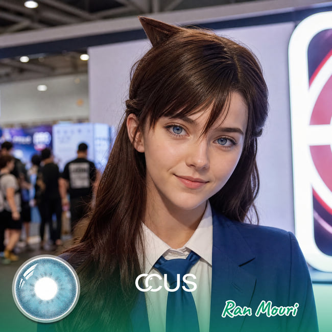 Ran Mouri Cosplay Contacts | CCUS Eyewear