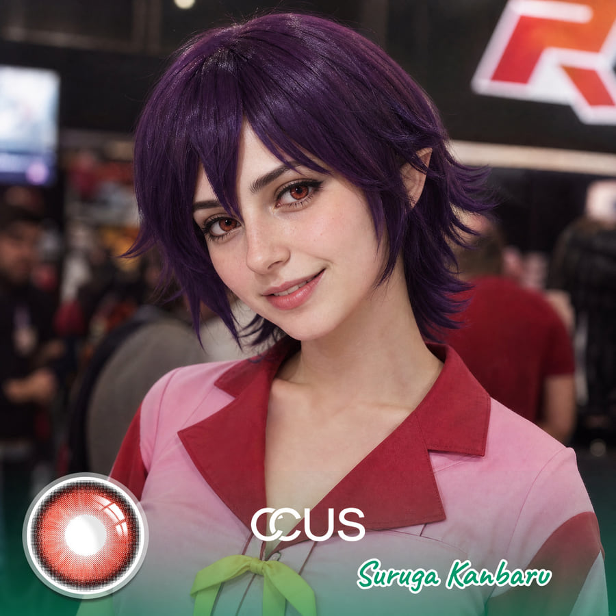 Mono : Suruga Kanbaru Cosplay Contact Lenses - Ccus Eyewear · Premium Colored Contacts Suruga Kanbaru Cosplay Contact Lenses | Ccus Eyewear