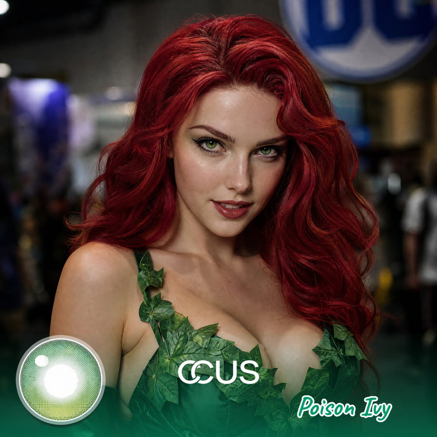 Poison Ivy Cosplay Contact Lenses - Ccus Eyewear · Premium Colored Contacts Poison Ivy Cosplay Contacts | Ccus Eyewear