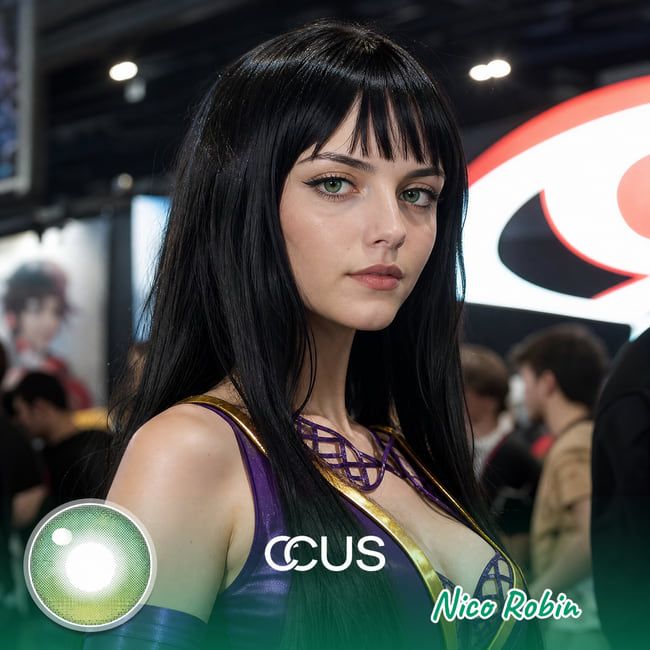 Nico Robin Cosplay Contacts | CCUS Eyewear