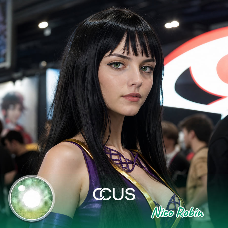 Nico Robin Cosplay Contacts | Ccus Eyewear