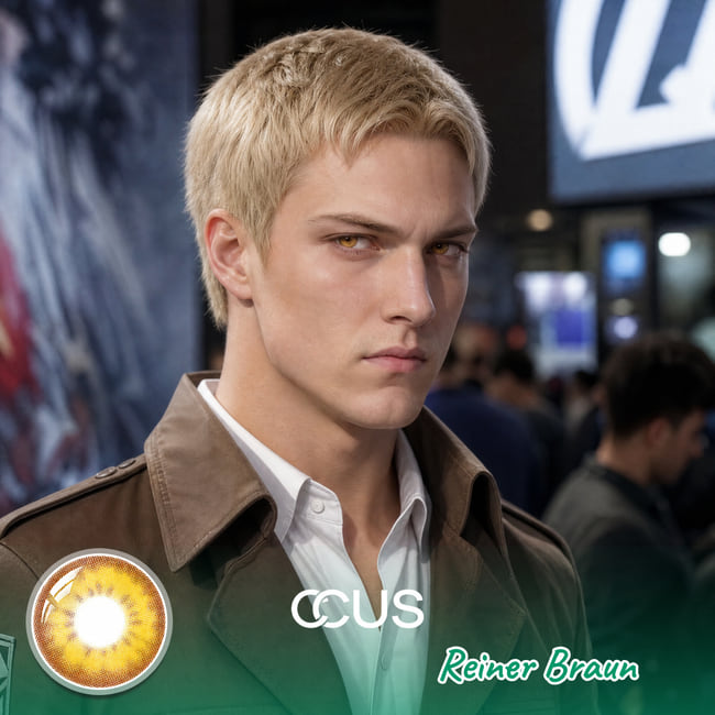 Reiner Braun Cosplay Contacts | CCUS Eyewear