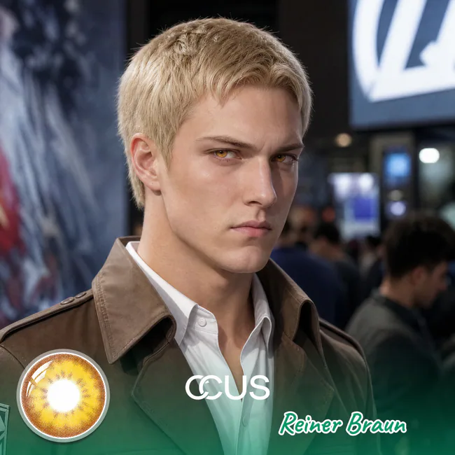 Reiner Braun Cosplay Contacts | CCUS Eyewear
