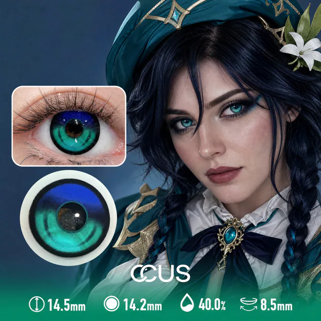 Arcane Blue Contact Lenses