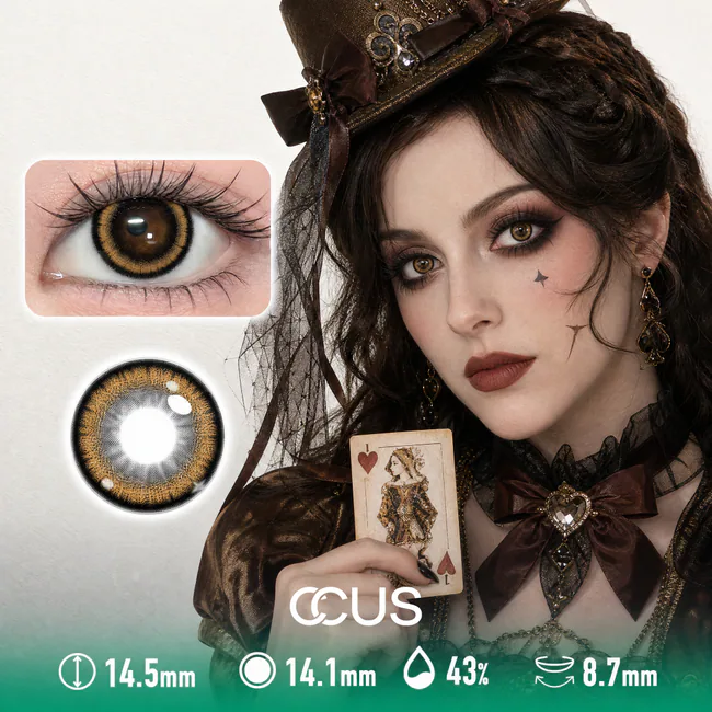 Obsidian Brown Contact Lenses