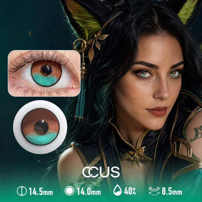 Fabled Brown Contact Lenses