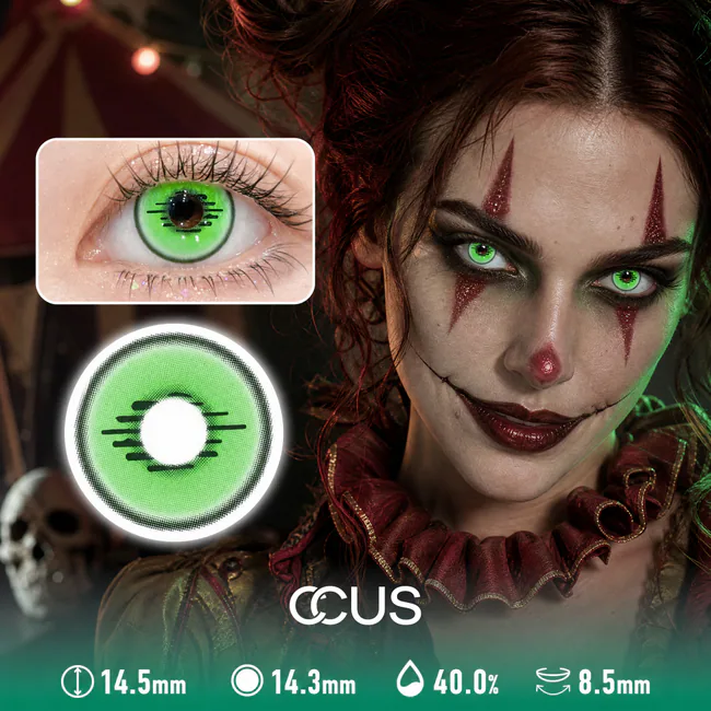 Phantom Veil Green Contact Lenses
