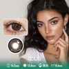 Frosted Afterparty Cocoa Brown Contact Lenses
