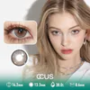 Star Haze Sandalwood Brown Contact Lenses