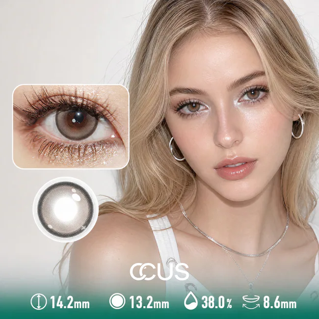 Affordable Glam: Best Non-Prescription Colored Contacts Under $30 - Ccus Eyewear · Premium Colored Contacts Flashback Mocha Brown Contact Lenses