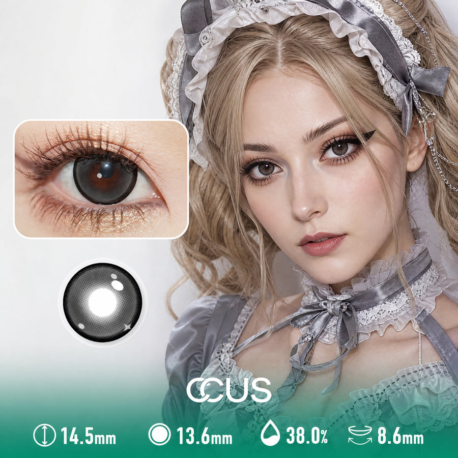Nocturne Masque Chestnut Brown Contact Lenses - Ccus Eyewear · Premium Colored Contacts Nocturne Masque Chestnut Brown Contact Lenses