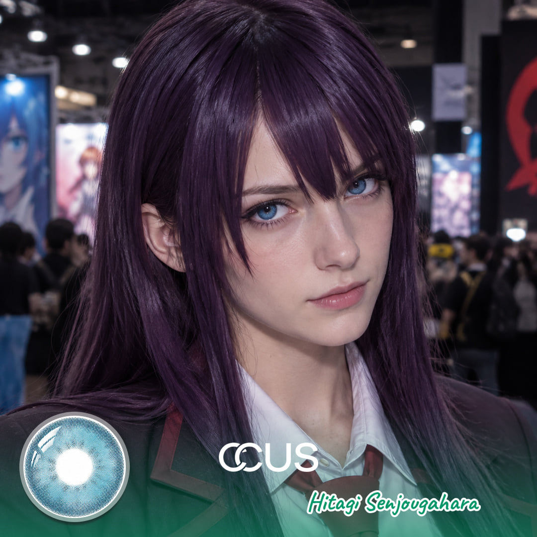 Hitagi Senjougahara Cosplay Contacts | Ccus Eyewear
