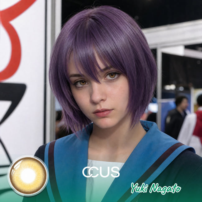 Yuki Nagato Cosplay Contacts | CCUS Eyewear