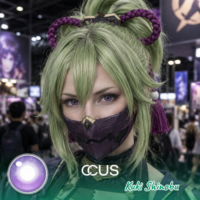 Kuki Shinobu Cosplay Contacts | CCUS Eyewear