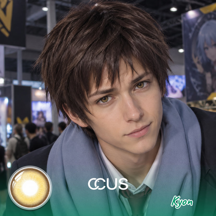 Haruhi : Kyon Cosplay Brown Contact Lenses - Ccus Eyewear · Premium Colored Contacts Kyon Cosplay Contacts | Ccus Eyewear