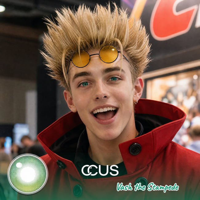 Vash the Stampede Cosplay Contacts | CCUS Eyewear