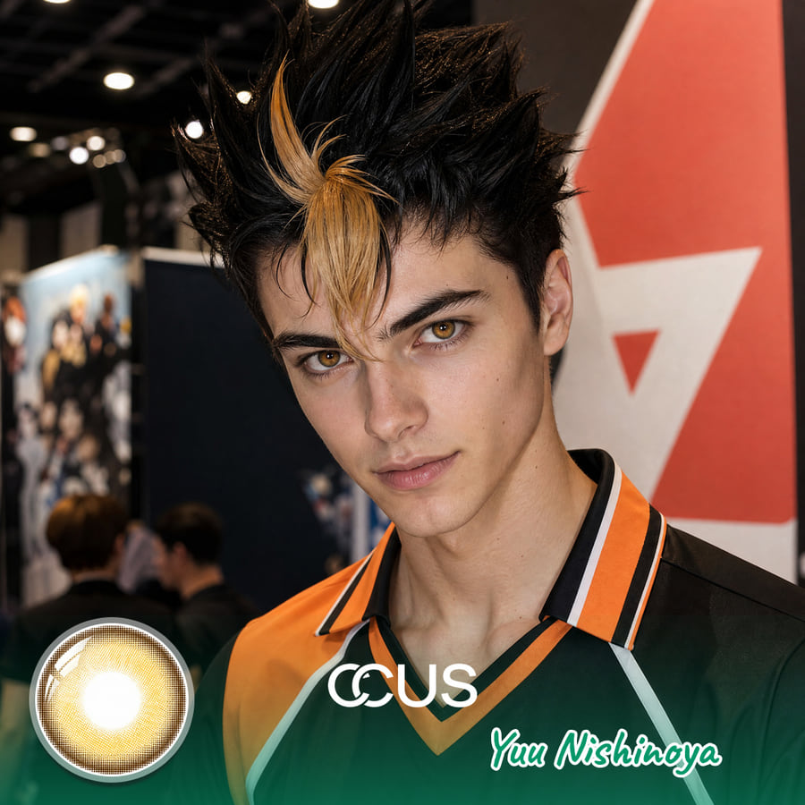 Yuu Nishinoya Cosplay Contacts | Ccus Eyewear