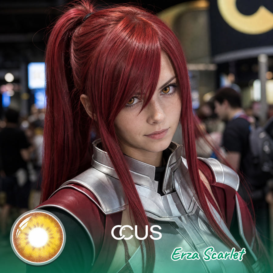 Erza Scarlet Cosplay Contacts | Ccus Eyewear