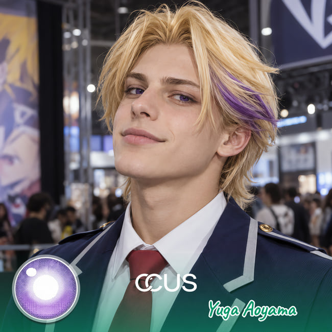Yuga Aoyama Cosplay Contacts | CCUS Eyewear
