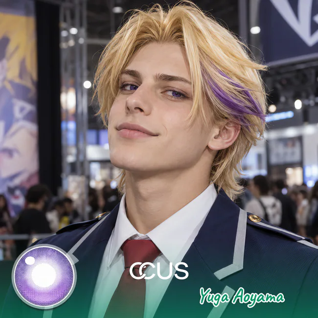 Yuga Aoyama Cosplay Contacts | CCUS Eyewear