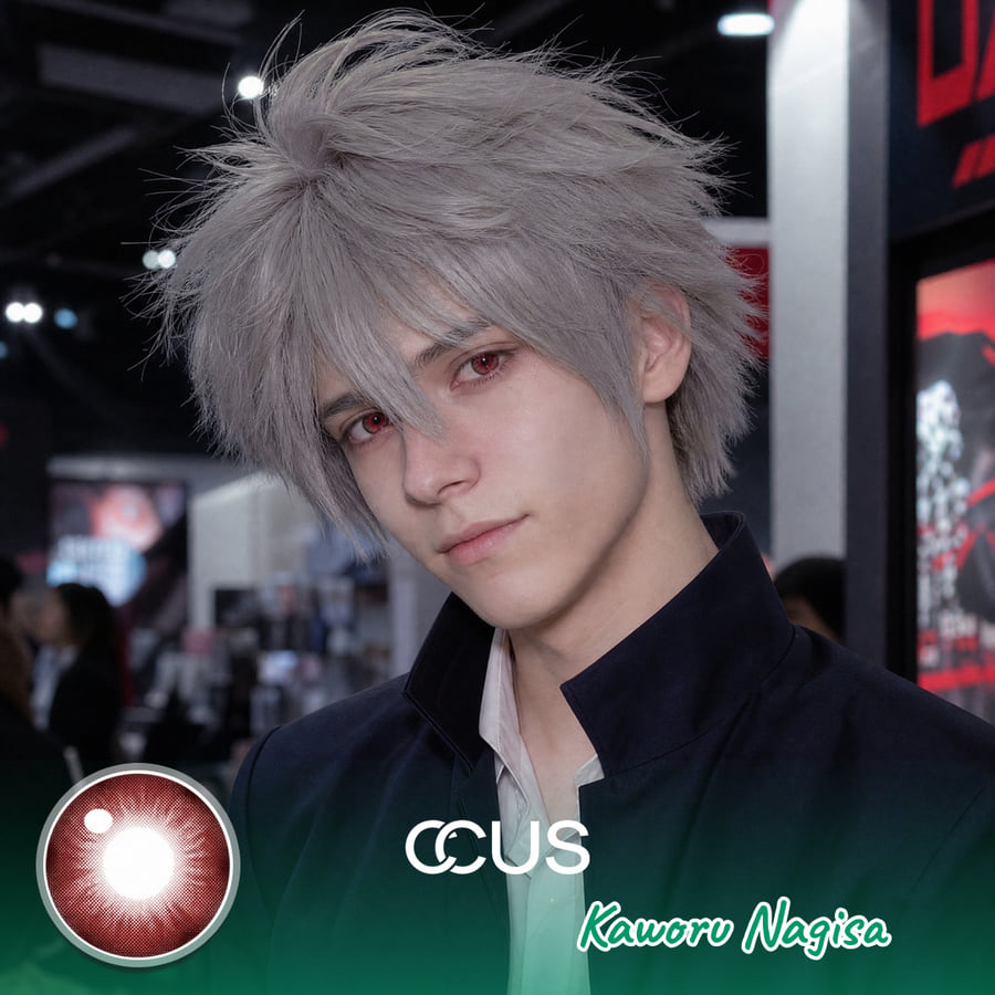 Kaworu Nagisa Cosplay Contacts | Ccus Eyewear