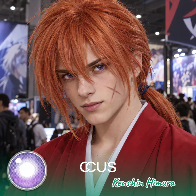 Kenshin Himura Cosplay Contacts | CCUS Eyewear