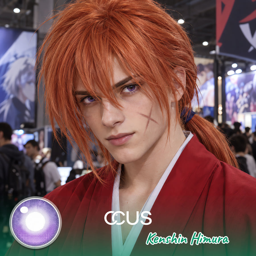 Rk : Kenshin Himura Cosplay Contact Lenses - Ccus Eyewear · Premium Colored Contacts Kenshin Himura Cosplay Contacts | Ccus Eyewear