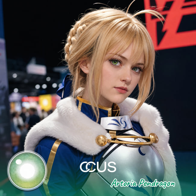 Artoria Pendragon Cosplay Contacts | CCUS Eyewear