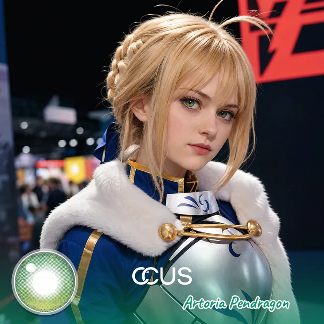 Artoria Pendragon Cosplay Contacts | CCUS Eyewear