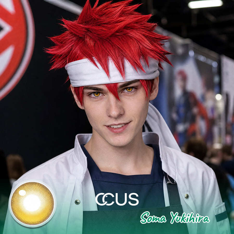 Soma Yukihira Cosplay Contacts | Ccus Eyewear