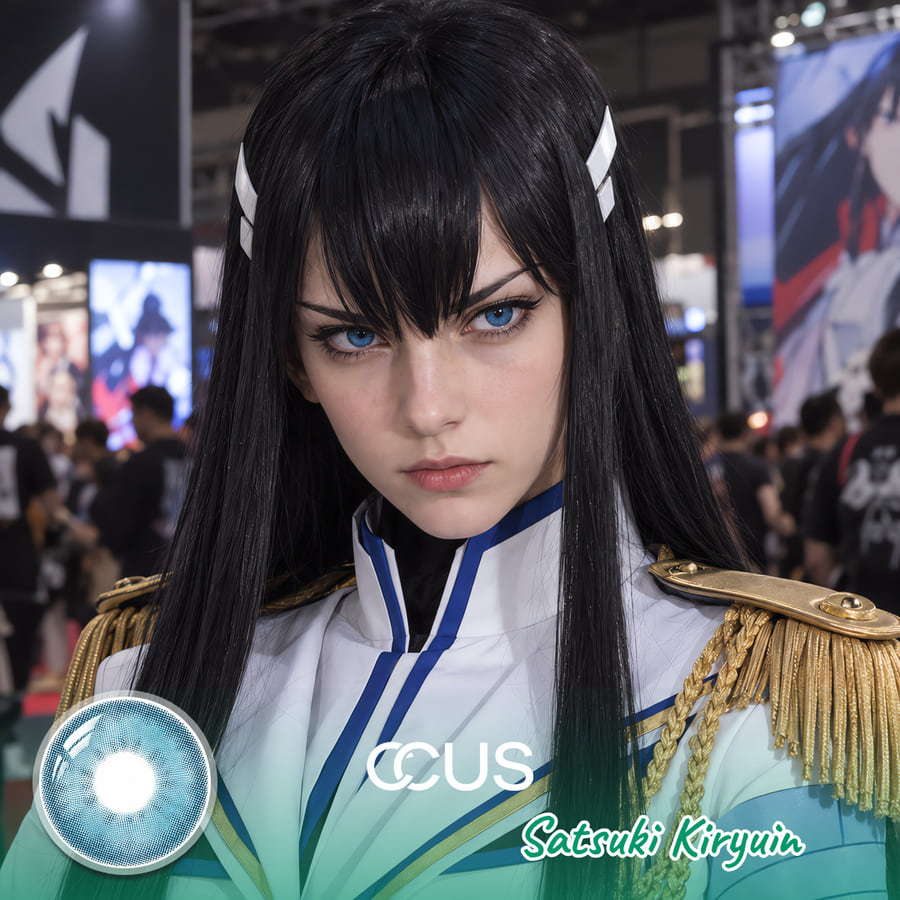 Satsuki Kiryuin Cosplay Contacts | Ccus Eyewear