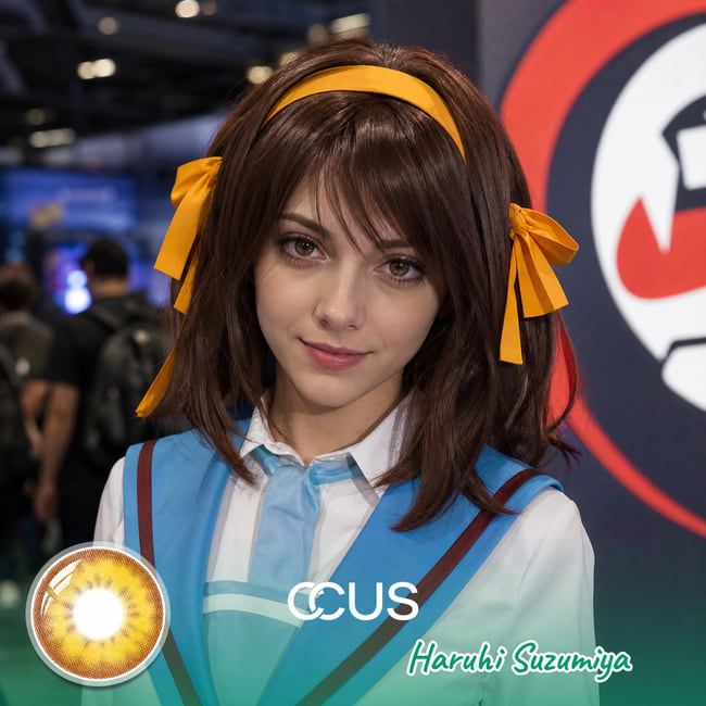 Haruhi Suzumiya Cosplay Contacts | CCUS Eyewear